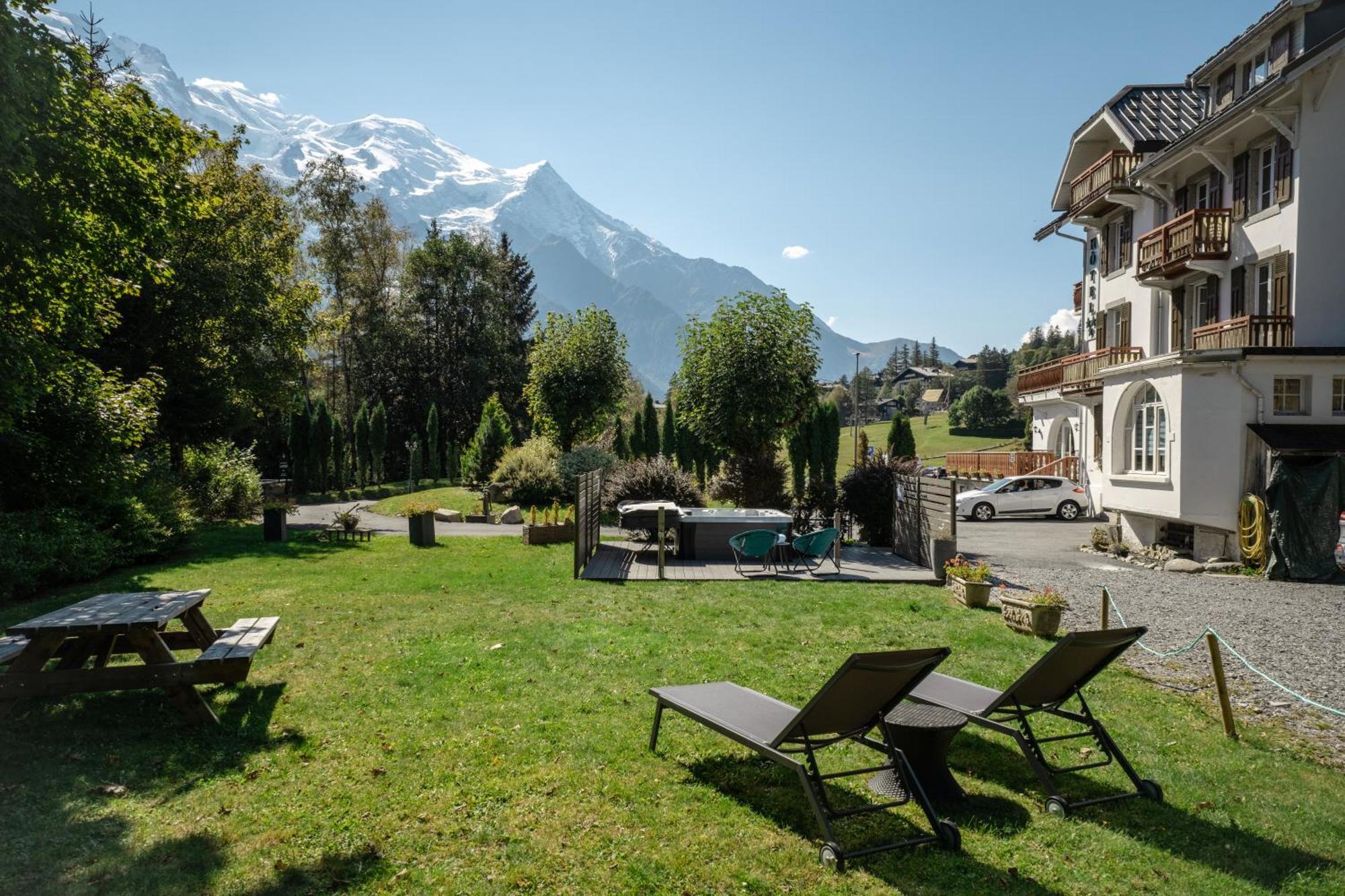 Chalet Hotel La Sapiniere Chamonix Exterior photo