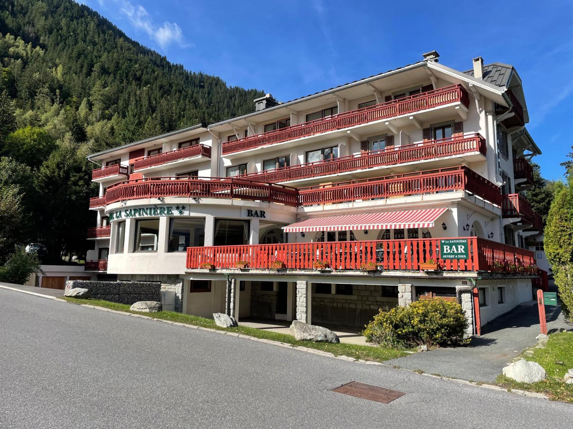 Chalet Hotel La Sapiniere Chamonix Exterior photo