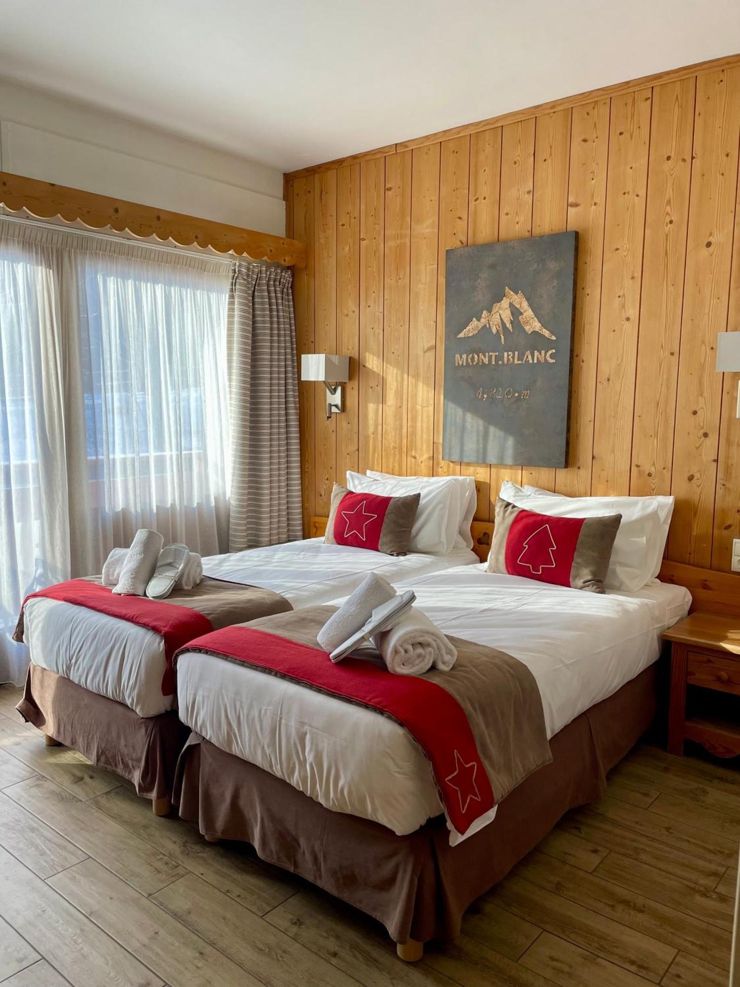 Chalet Hotel La Sapiniere Chamonix Exterior photo